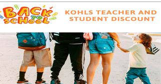 How To Get Kohls Teacher Discount? Kohls Back To School Sale 2022