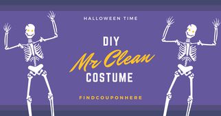 Halloween Is Coming: How Can You Make Mr Clean Costume?
